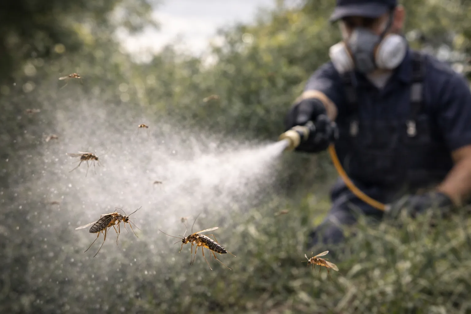 הדברת יתושים