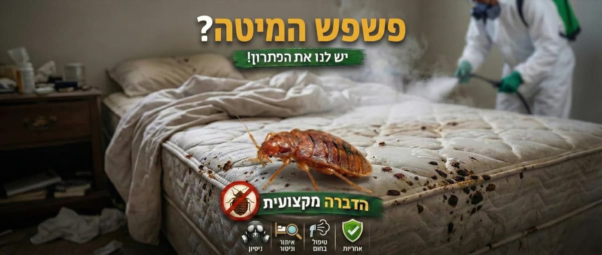 זיהוי פשפש המיטה בחולון - תמונה להמחשה