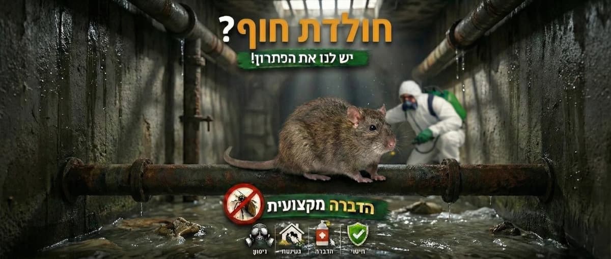 חולדת החוף (נורבגית) - מכרסמים, מדריך זיהוי וטיפול