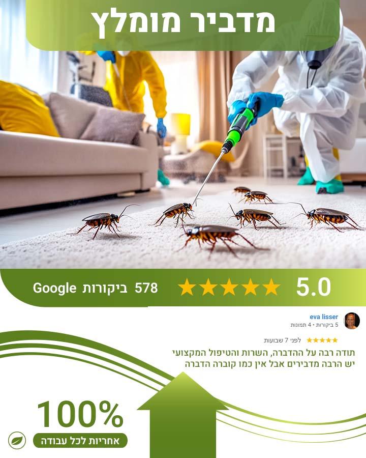 הדברה בעפולה