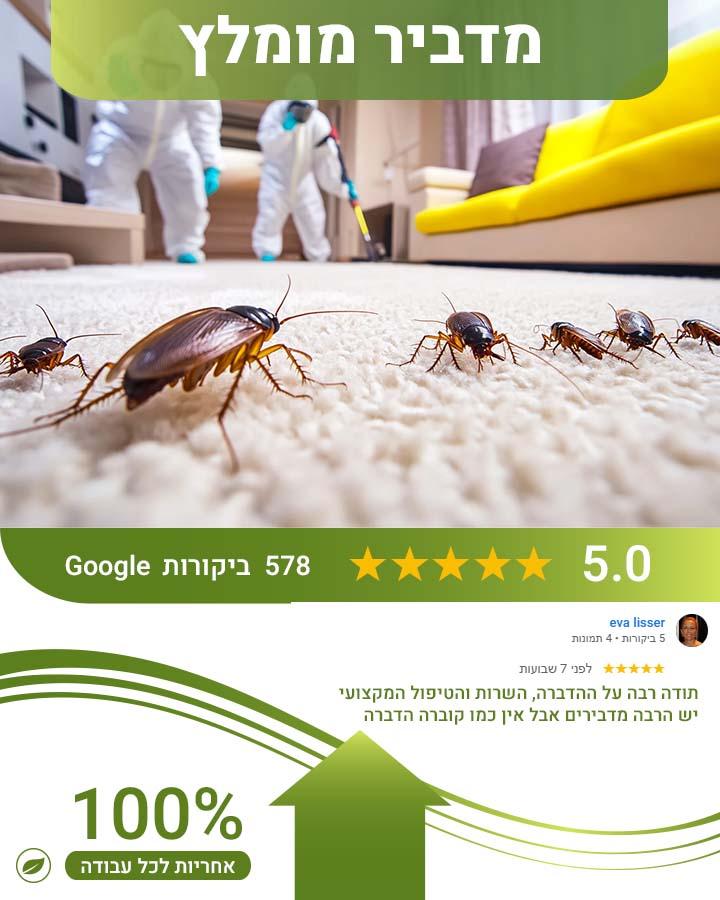 הדברה בקרית חיים