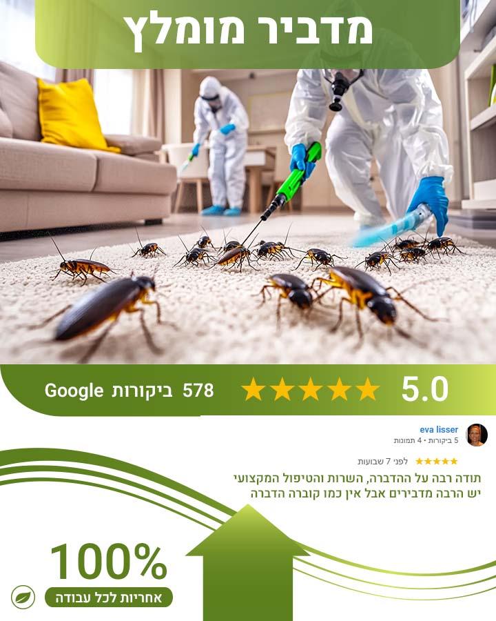 הדברה בראש העין