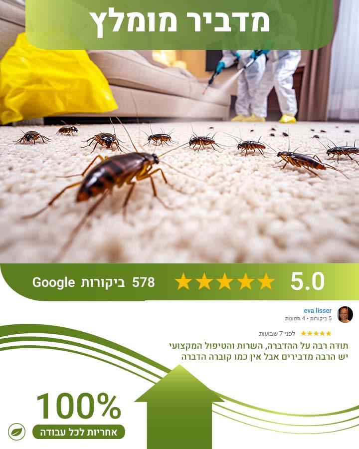 הדברה בתל אביב