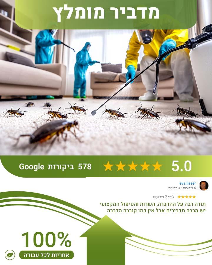 הדברת חדר אשפה