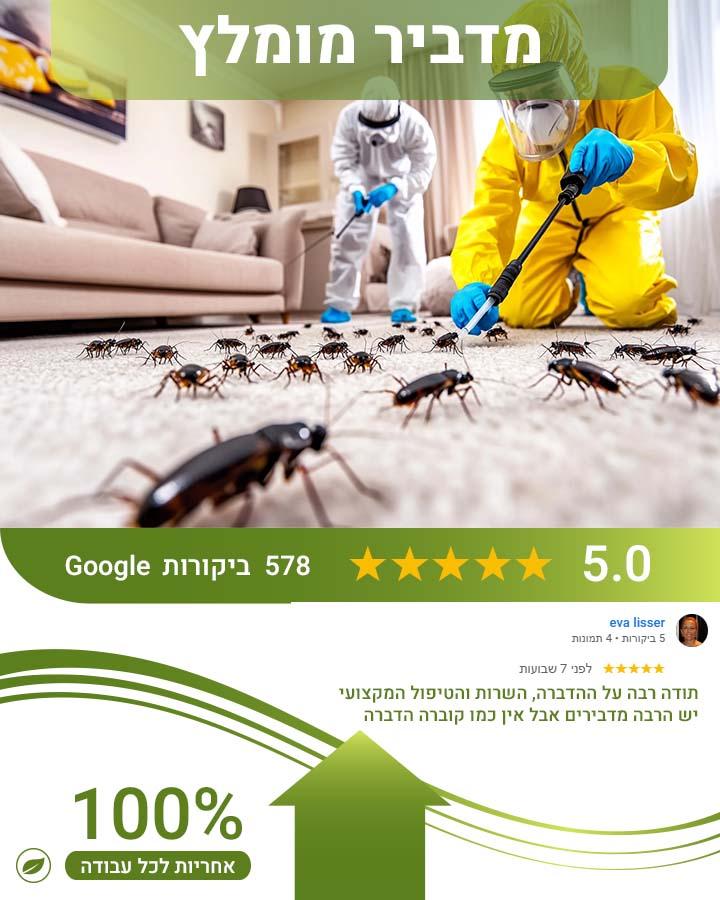 הדברת מזיקים ירוקה 2